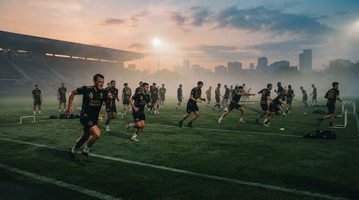 Pre-season camp Dubai